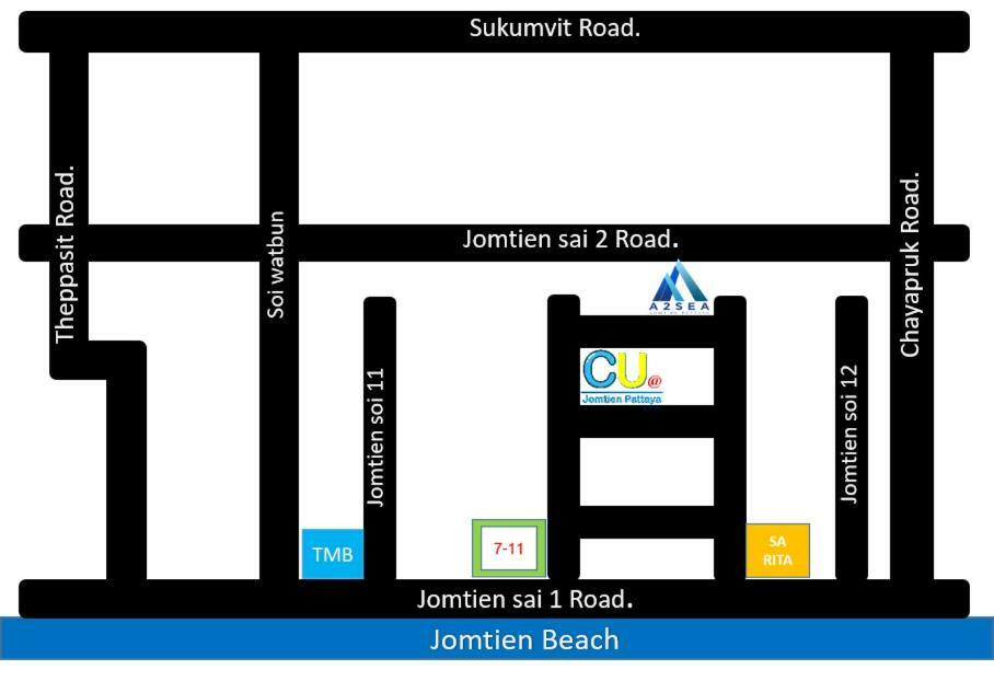 Cu@Jomtien Hotel Патая Екстериор снимка